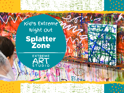 Kidcreate Studio - Eden Prairie. Kids' Extreme Night Out - Splatter Zone Workshop (3-9 Years)