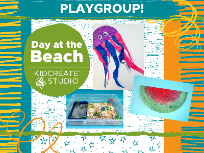 Kidcreate Studio - Alexandria. Artsy Playgroup - Beach (1-4 years)