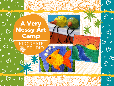 A Very Messy Art Camp (4-9 y)