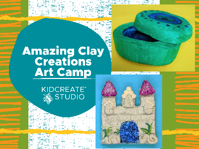 Amazing Clay Creations Camp (4-9 Years)